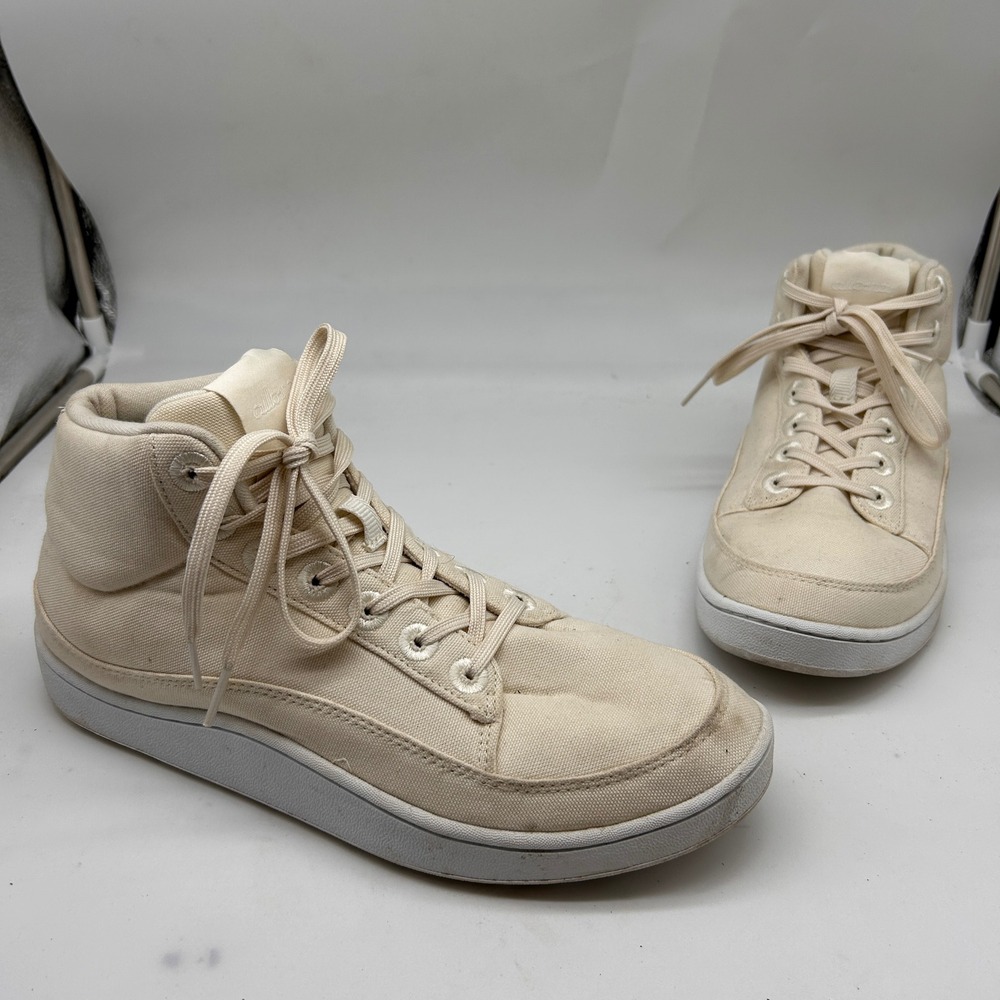 Allbirds CPM Plant Pacer Mid Sneakers Cream Off-White Sustainable Mens 9